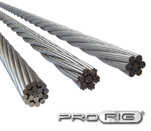 ProRig Wire Rope - 304 Grade Stainless Steel - All Sizes